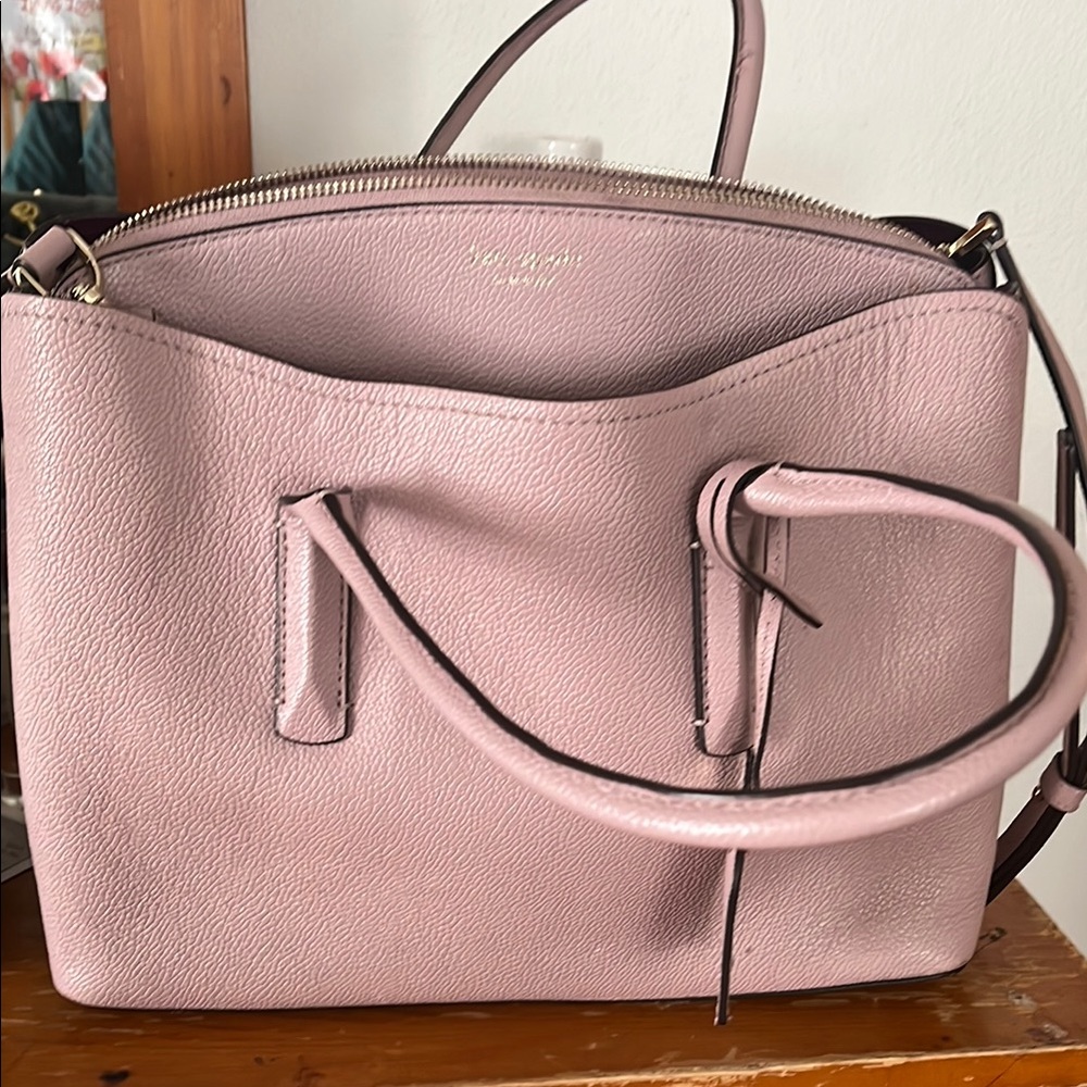 Kate Spade Pink Satchel Structured Design